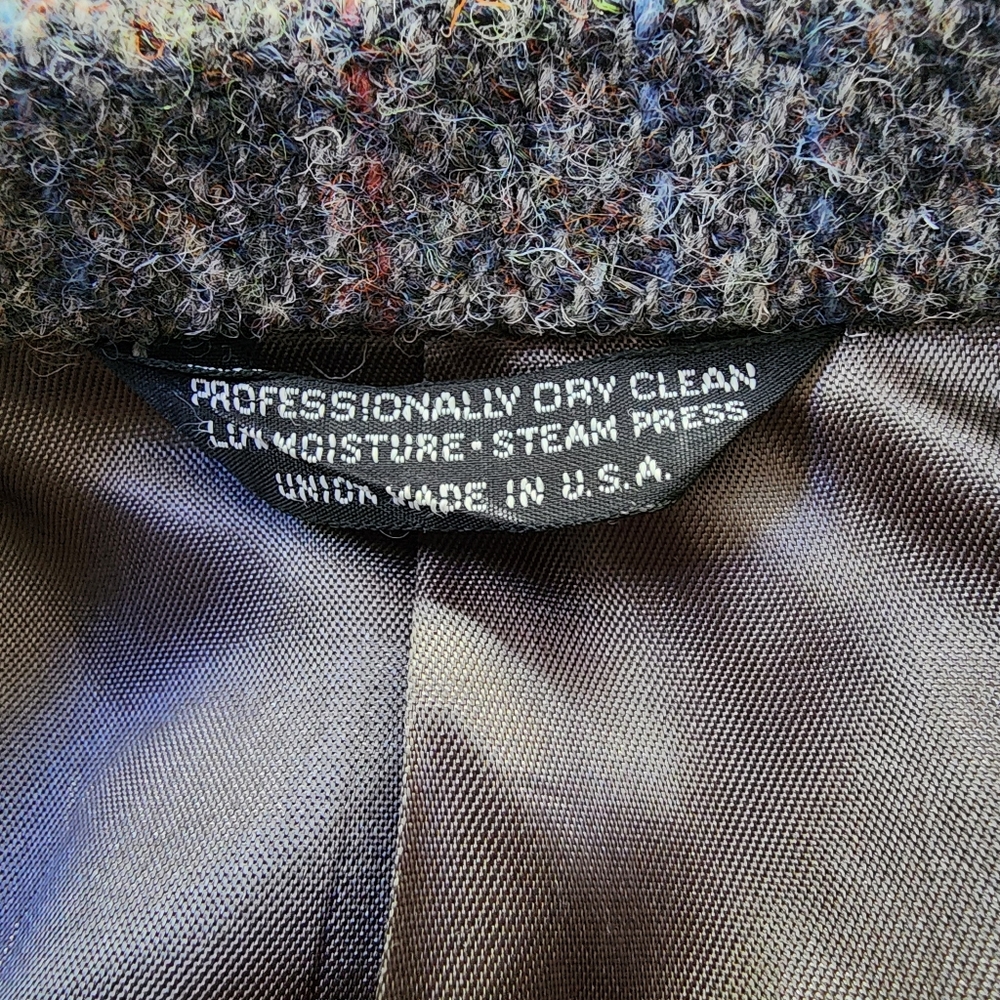 Harris Tweed Scottish Wool Blazer - Picture 8 of 13
